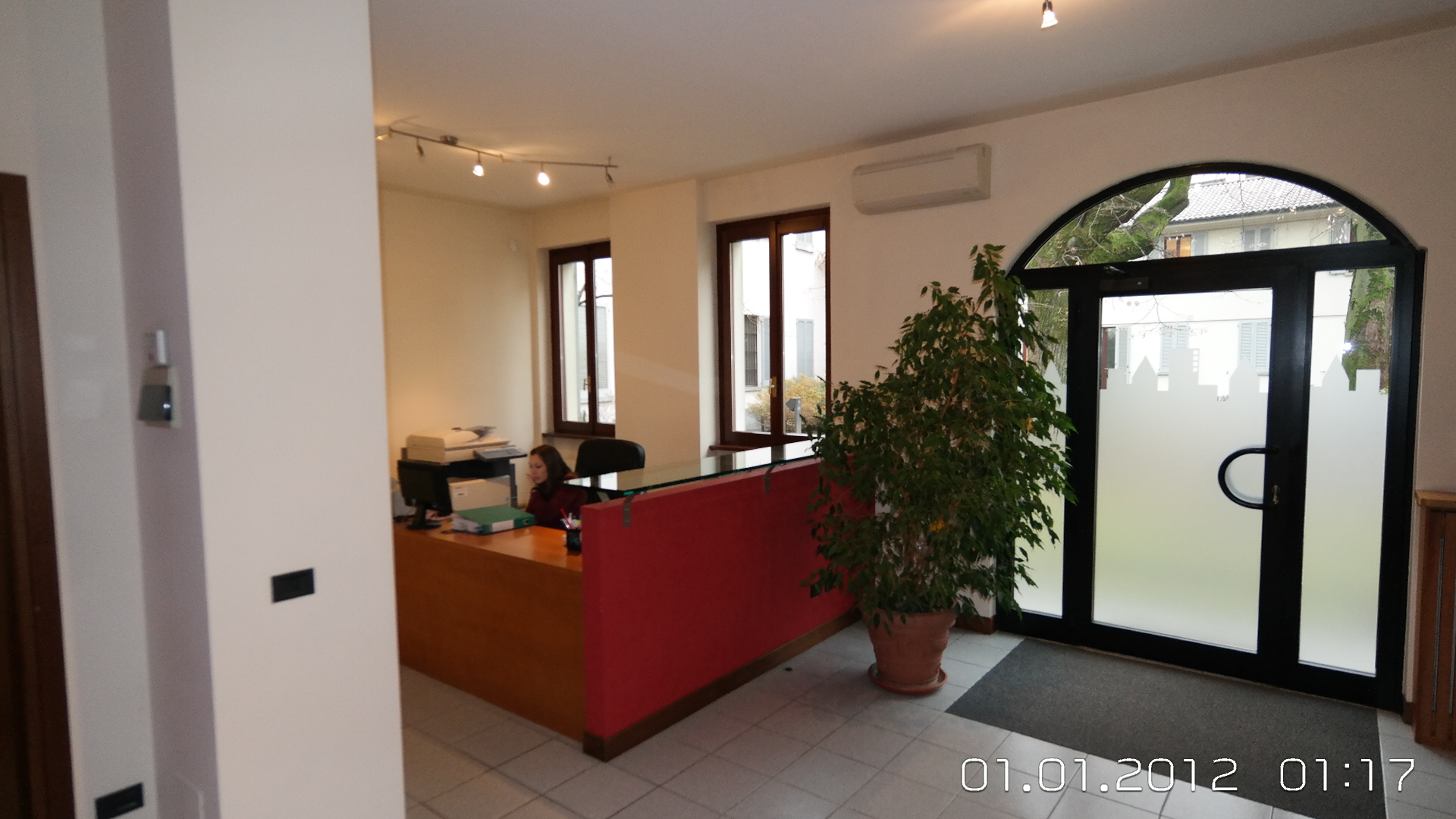 Locale reception.