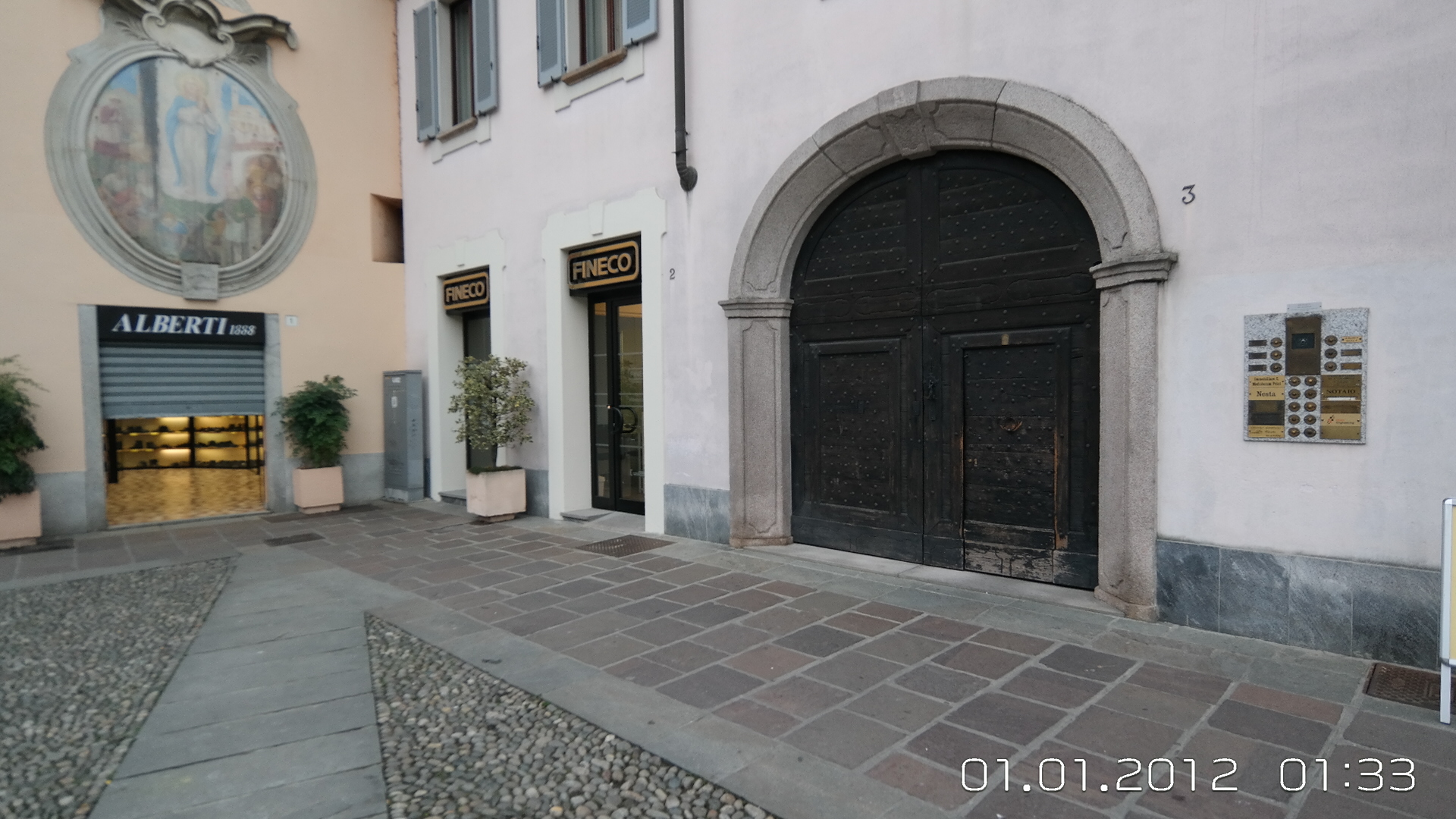 Ingresso condominiale.